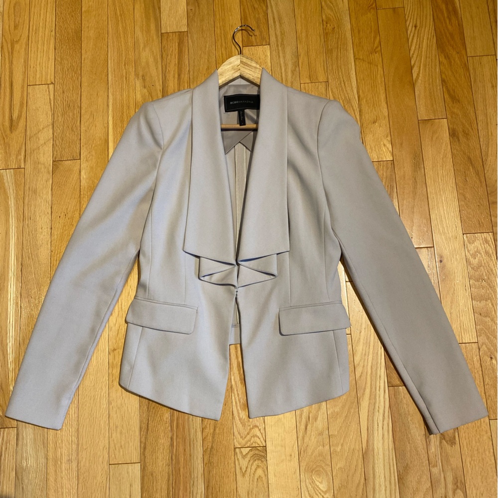 BCBGMaxAzria Beige Blazer